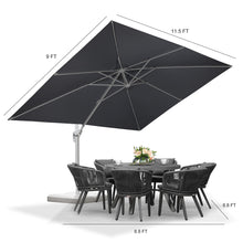 Load image into Gallery viewer, PURPLE LEAF White Outdoor Patio Umbrella Economical Large Patio Umbrellas
