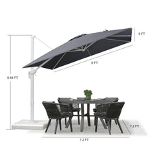 Charger l&#39;image dans la galerie, PURPLE LEAF White Outdoor Patio Umbrella Economical Large Patio Umbrellas
