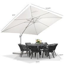 Charger l&#39;image dans la galerie, PURPLE LEAF White Outdoor Patio Umbrella Economical Large Patio Umbrellas
