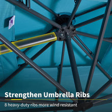 Afbeelding in Gallery-weergave laden, Clearance - PURPLE LEAF Cantilever Outdoor Umbrella Patio Umbrella
